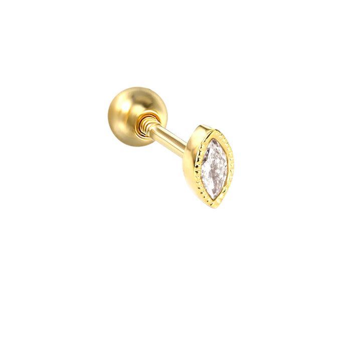 Sterling Silver Piercing Stud Earring