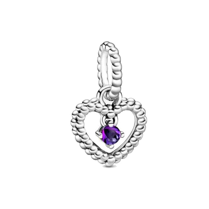 Sterling Silver Murano Dangle Charm Fit