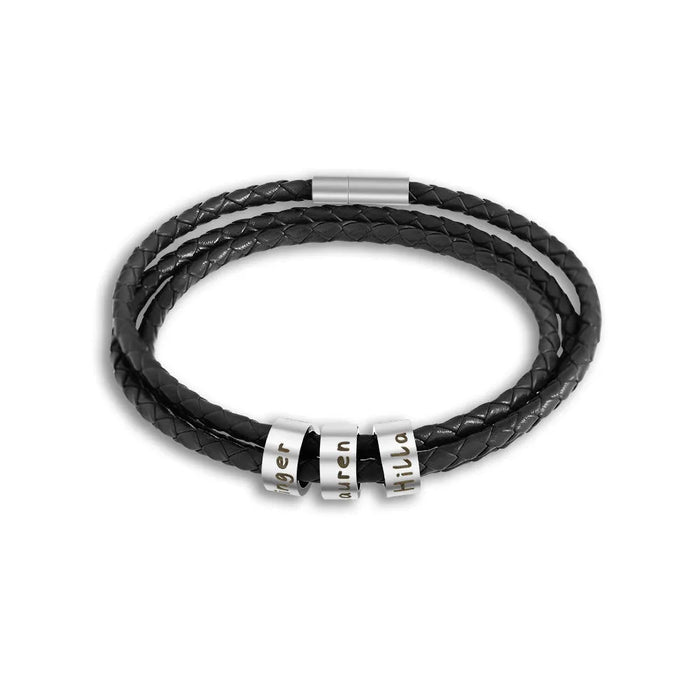 Bracelet With Eight Small Custom Beads