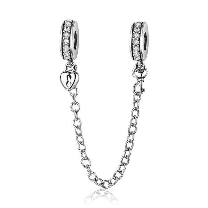 Sterling Silver Chain Charm Fit