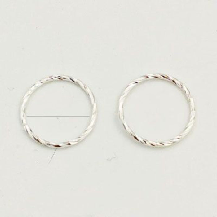 Sterling Silver Nose Ring Hoop Piercing For Women