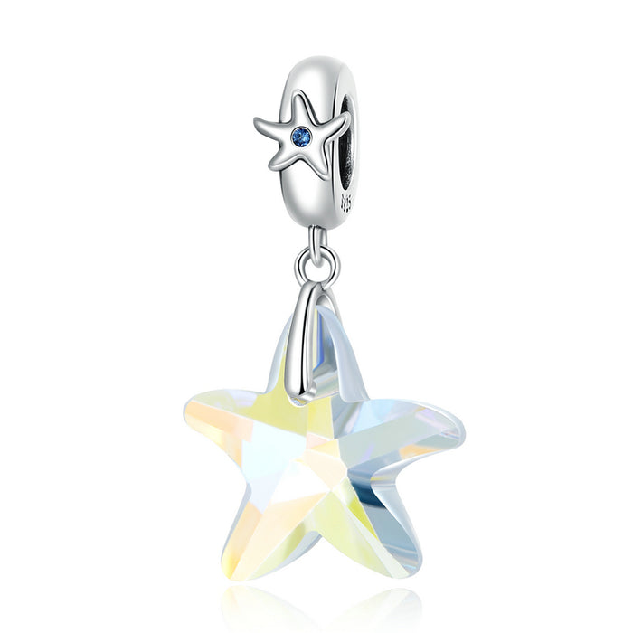 Sterling Silver Ocean Charm Fit Jewelry