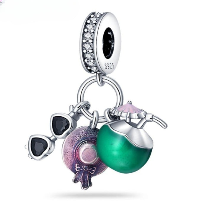 Sterling Silver Pandora Charm Chain Jewelry