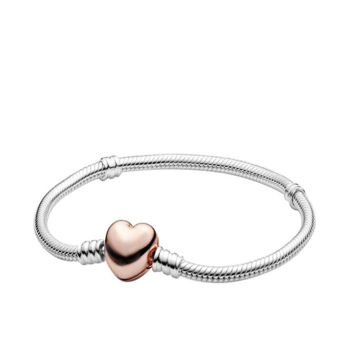 Sterling Silver Chain Fit Jewelry Bracelet