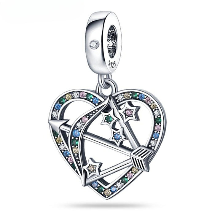 Sterling Silver Pandora Charm Chain Jewelry