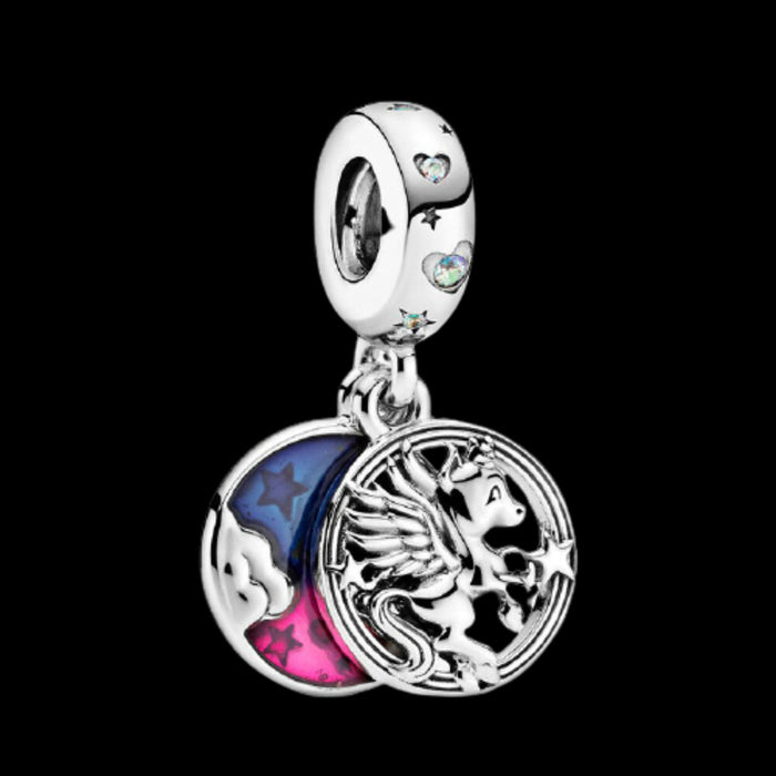 Silver Pandora Charms Fit Women Jewelry