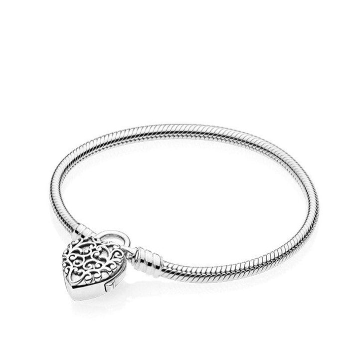 Sterling Silver Chain Jewelry Bracelet