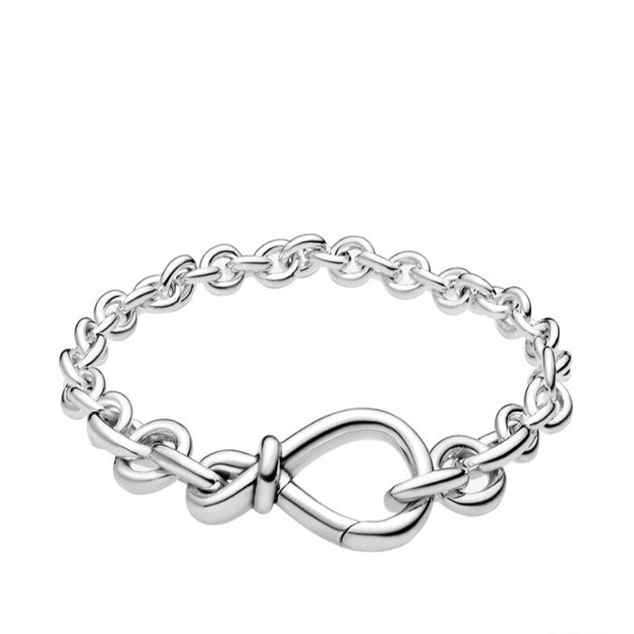 Sterling Silver Basic Women Bracelet Jewelry