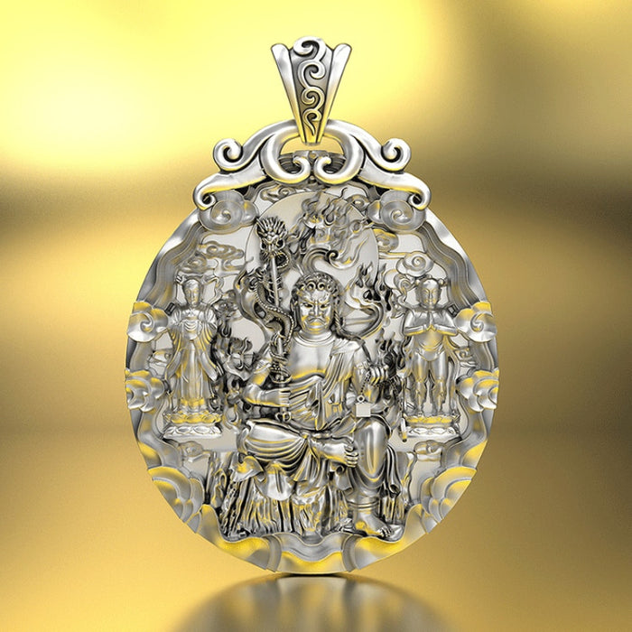 Buddhist Saint Zodiac Men's Pendant