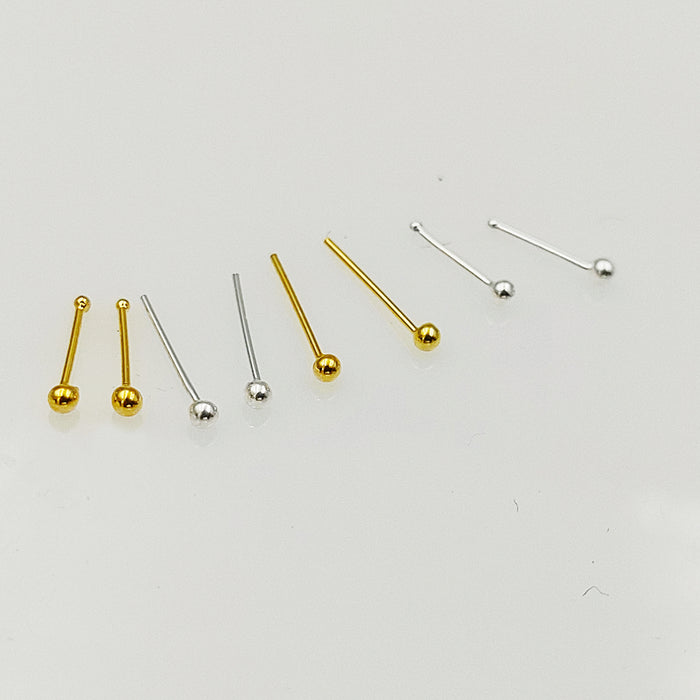 Sterling Silver Nose Piercing Jewelry