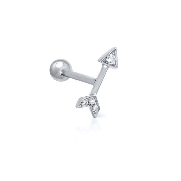 Sterling Silver Piercing Stud Earring