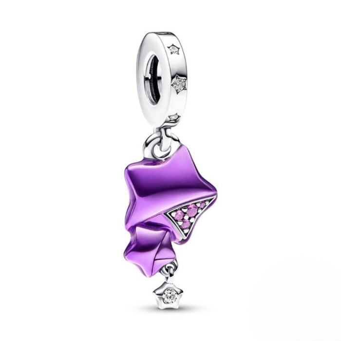 Sterling Silver Murano Dangle Charm Fit