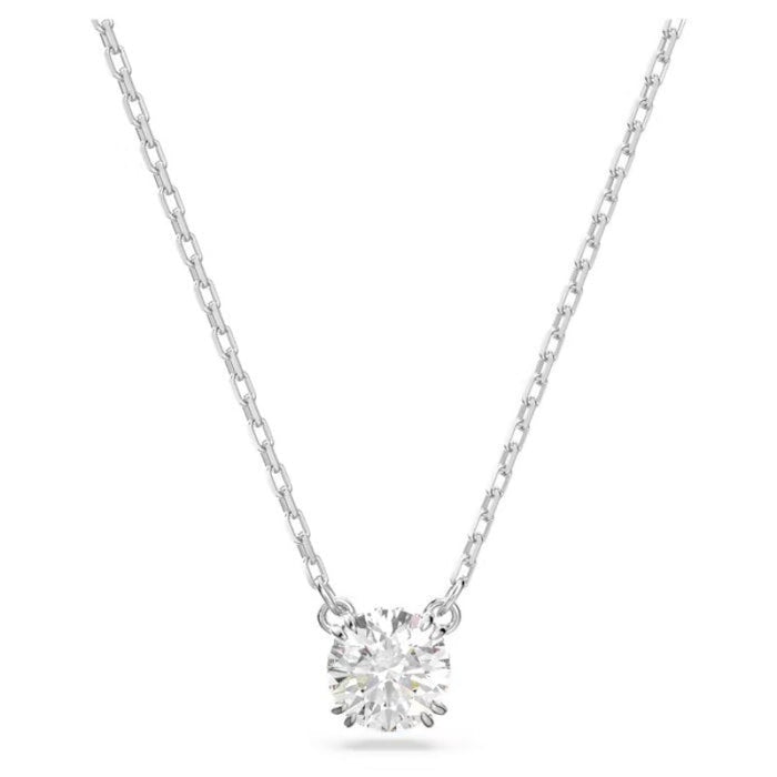 Crystal Charms Classic Necklace Pendant Jewelry Set