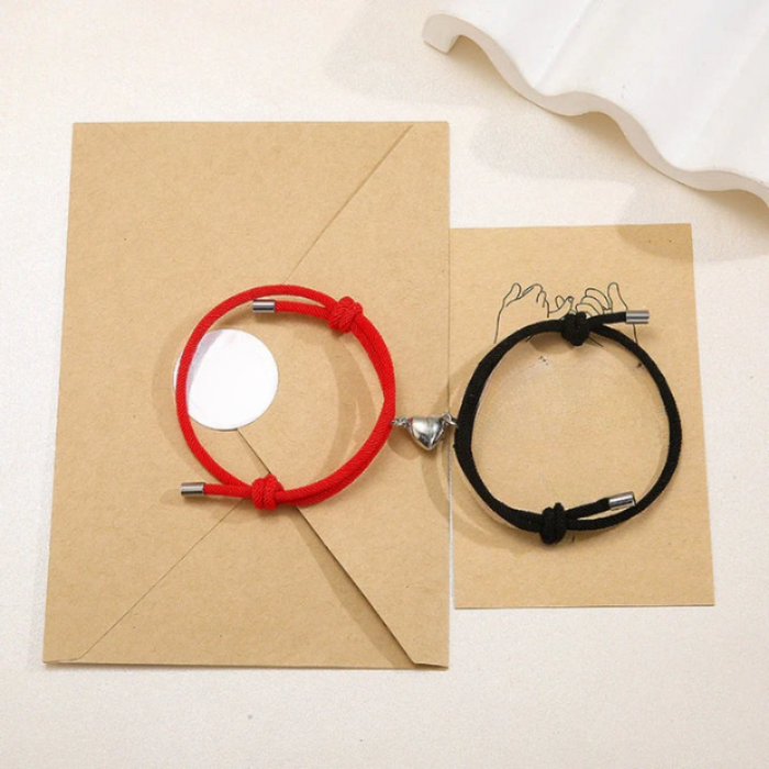 Heart Link Couple's Bracelets