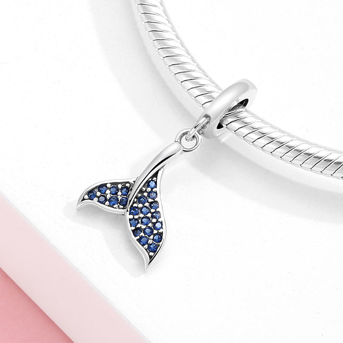 Silver Ribbon Charms Jewelry For Women