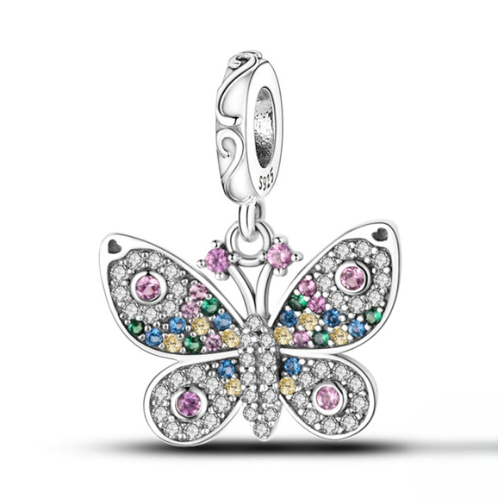 Silver Pandora Charms Fit Women Jewelry