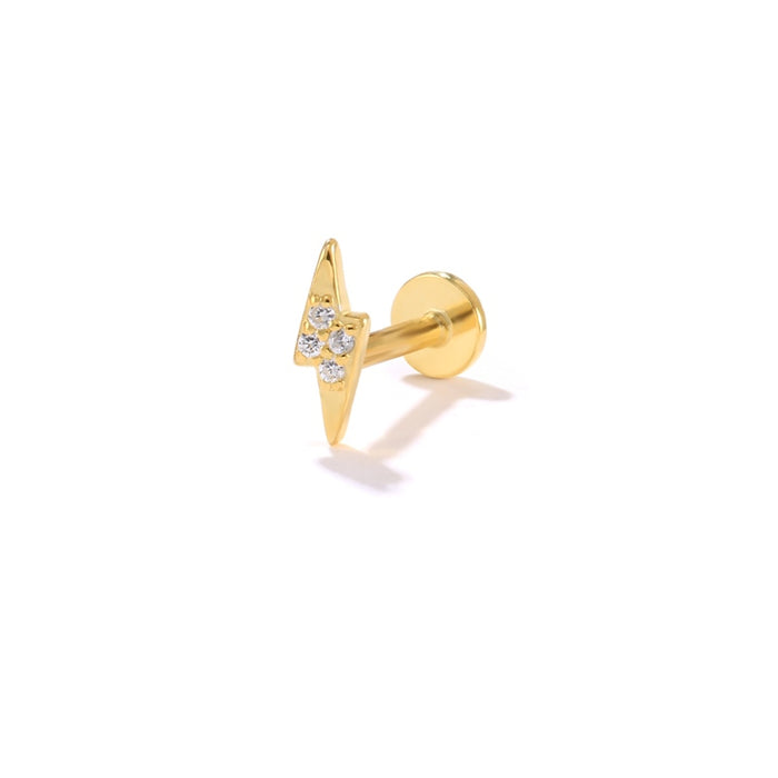 Sterling Piercing Fine Stud Earring