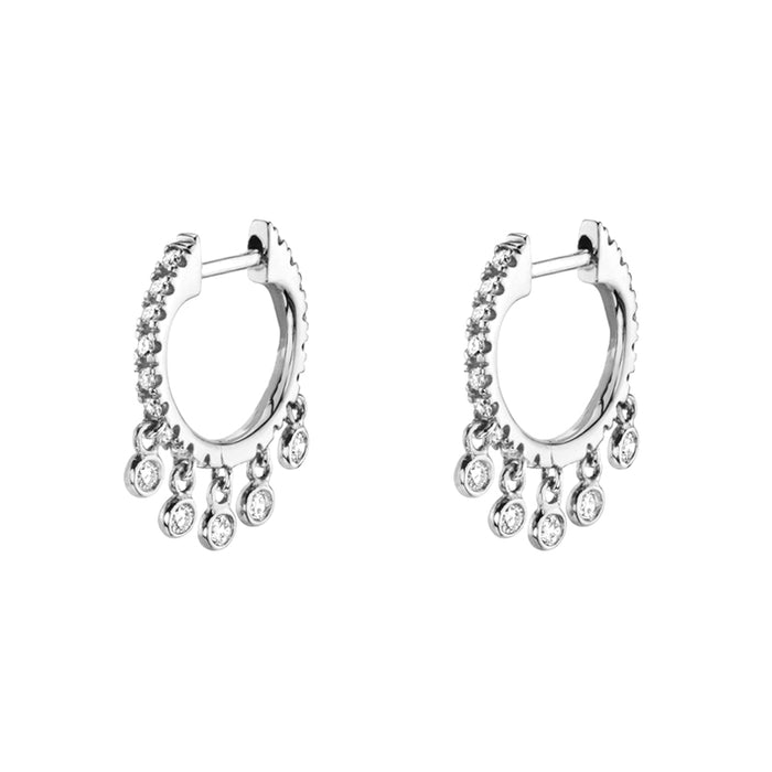 Women's Stud Dangle Hoop Earrings