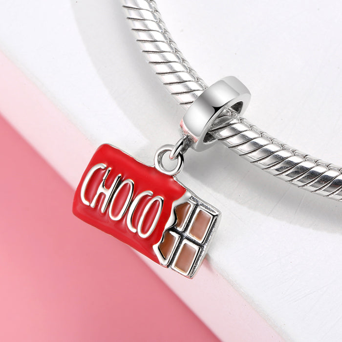 Silver Ribbon Charms Jewelry For Women
