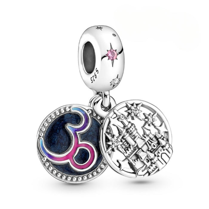 Sterling Silver Classic Stitch Pandora Charm For Women