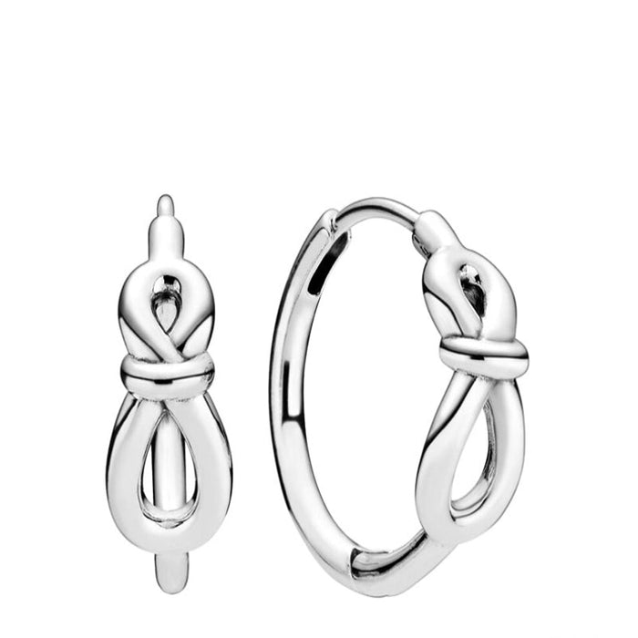 Silver Sparkling Charms Jewelry Women Earring