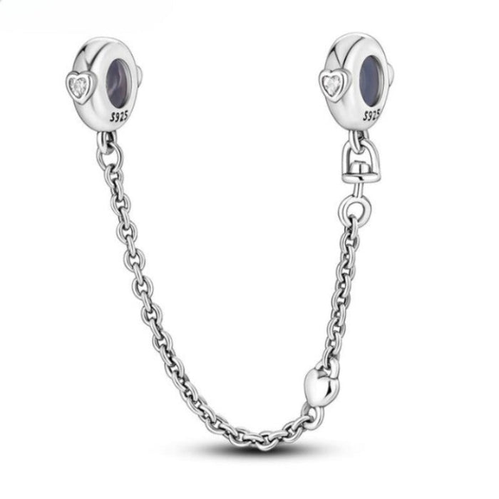 Sterling Silver Pandora Charm Chain Jewelry For Women