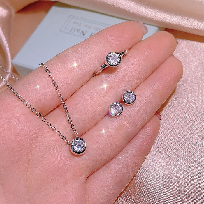 All-Match Necklace Ring Jewelry Set