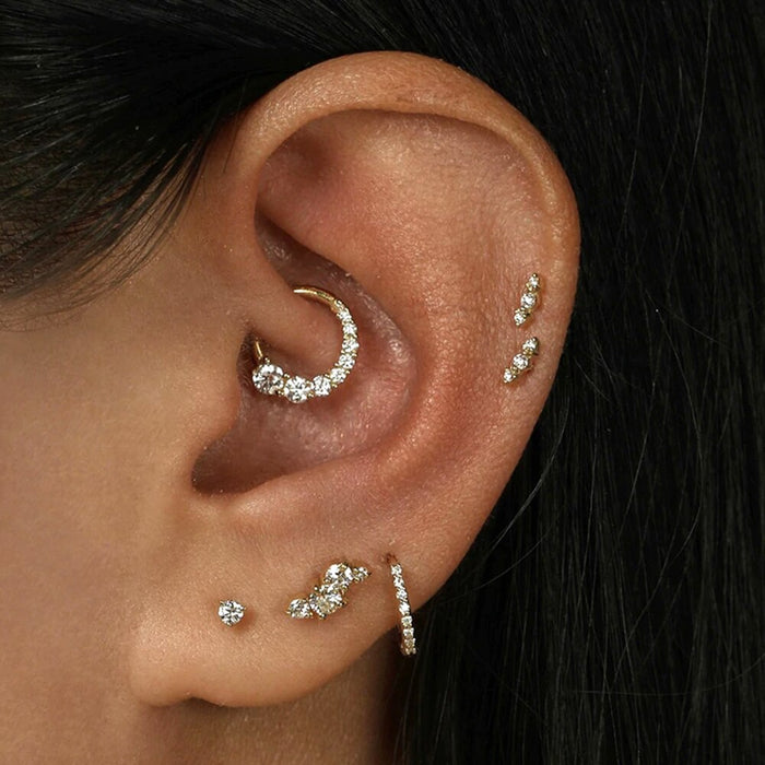 Sterling Silver Women Hoop Earrings