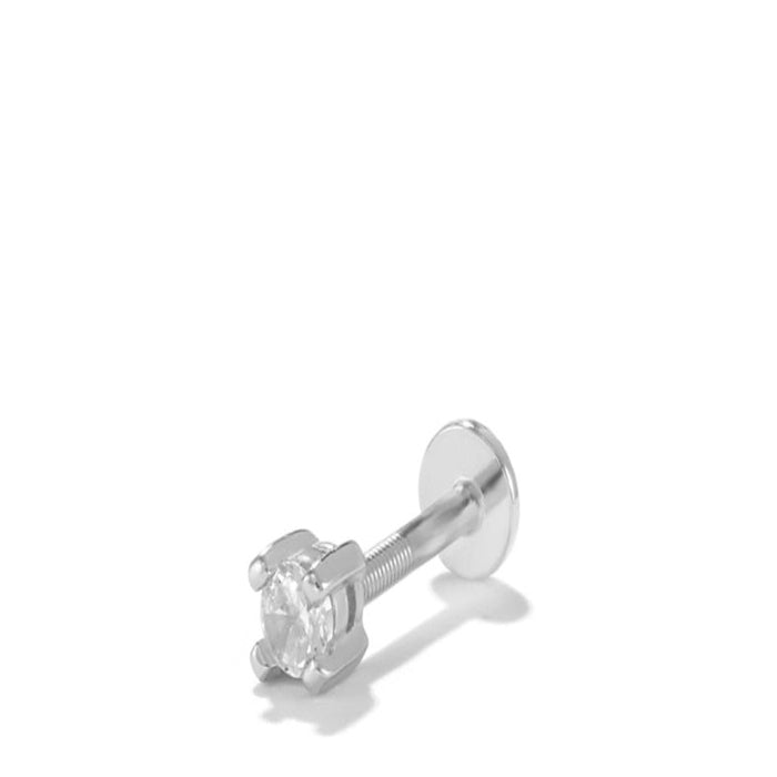 Sterling Piercing Fine Stud Earring