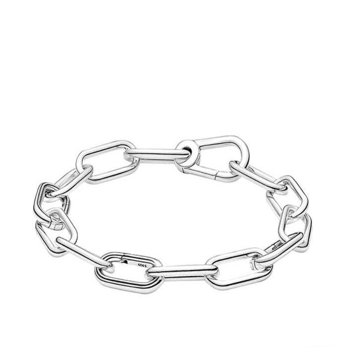 Sterling Silver Basic Women Bracelet Jewelry
