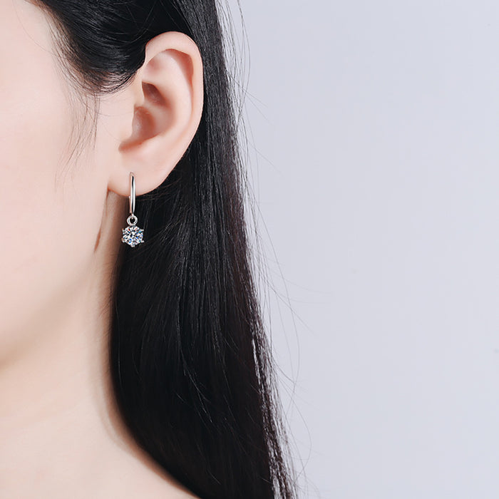Sterling Silver Hook Earring For Women