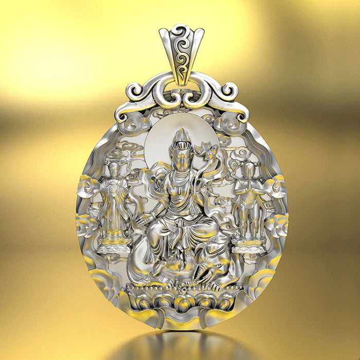 Buddhist Saint Zodiac Men's Pendant