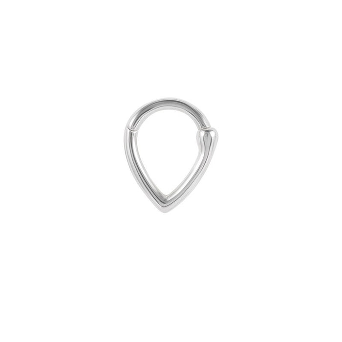 Silver Stylish Crystal Nose Ring For Women