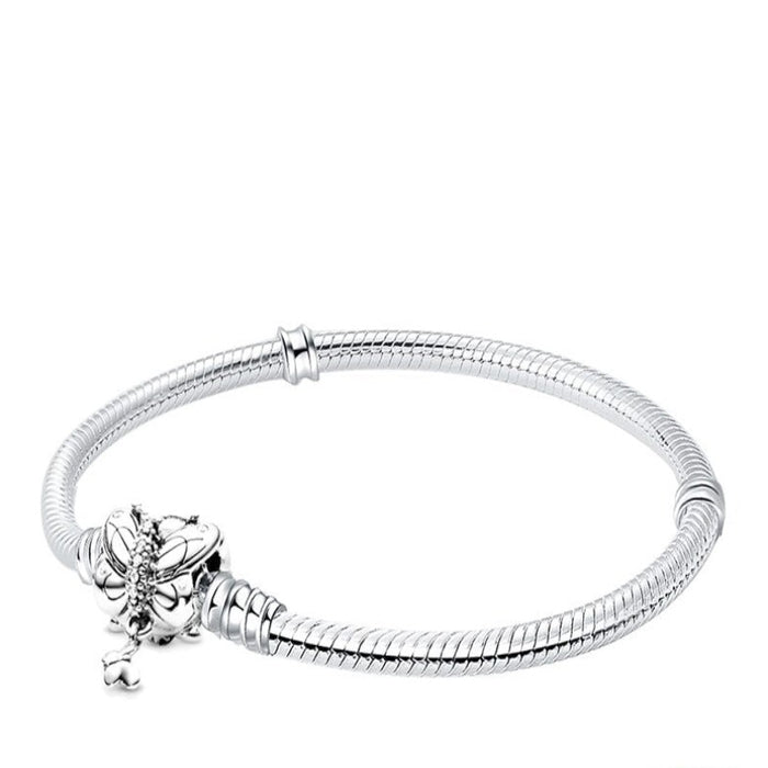 Casual Sterling Silver Jewelry Bracelet For Women