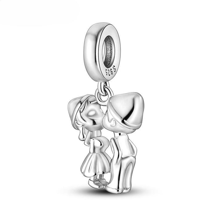 Sterling Silver Pandora Charm Chain Jewelry For Women