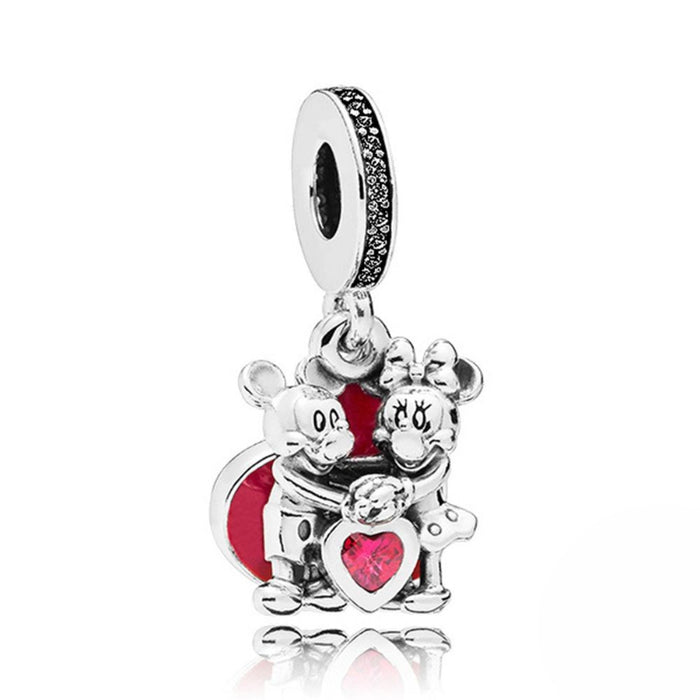 Sterling Silver Classic Cartoon Pandora Charms Fit For Women