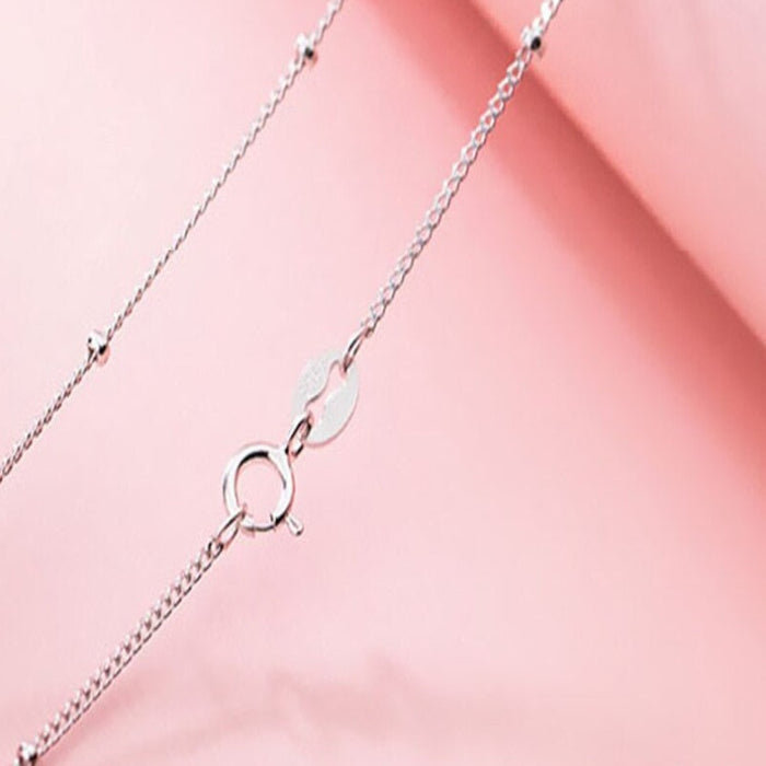 Sterling Silver Chain Necklace