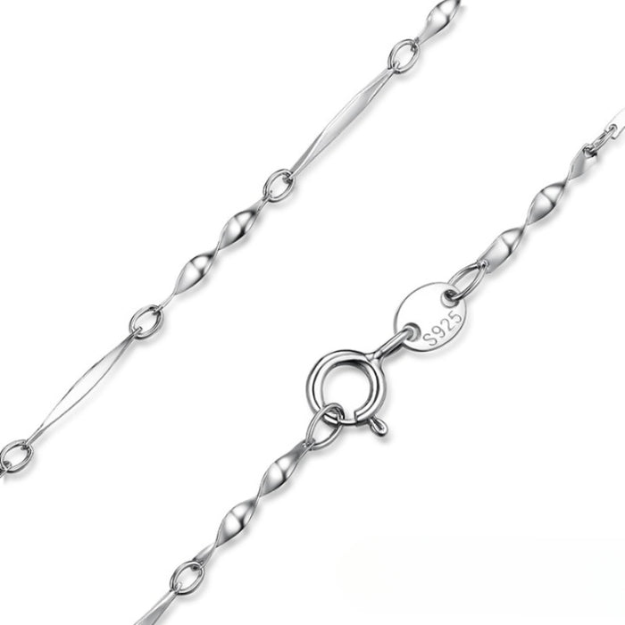 Twisted Trace Sterling Silver Necklace