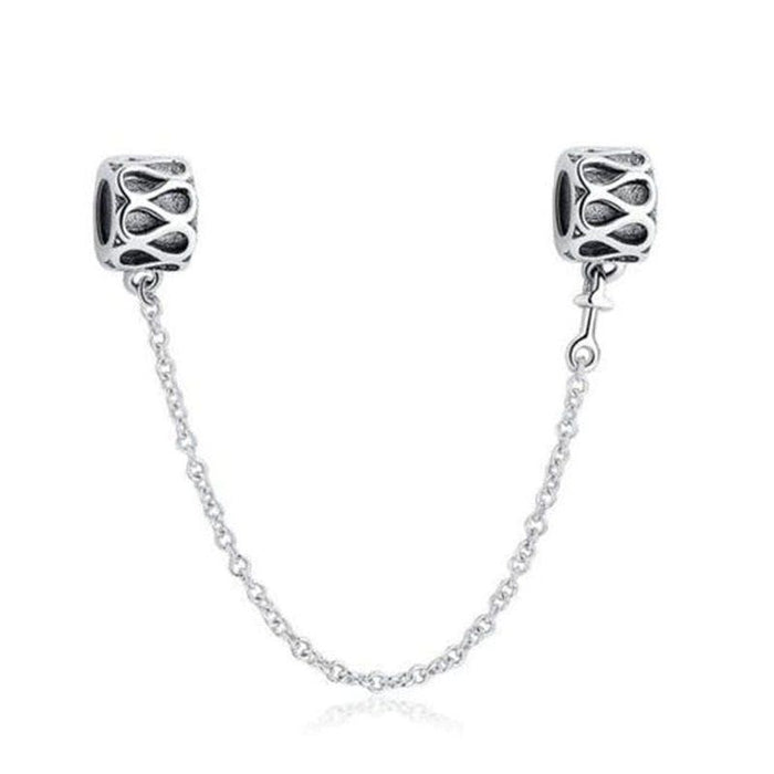 Sterling Silver Bracelets Charm DIY Women Jewelry