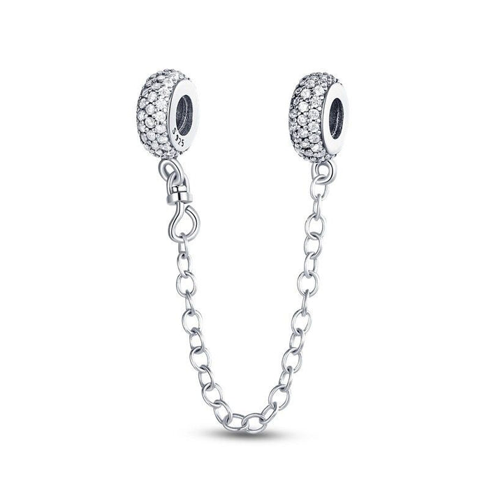 Sterling Silver Bracelets Charm DIY Women Jewelry