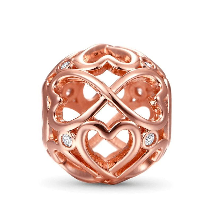 Silver Bracelet Beads Charm For Pendant Necklace Jewelry