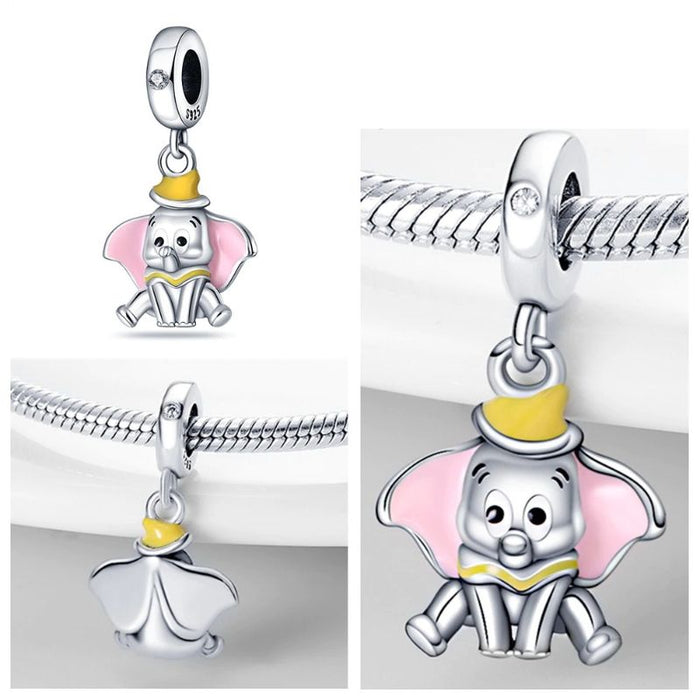 Silver Stitch Minnie Mouse Winnie Beautiful Charms
