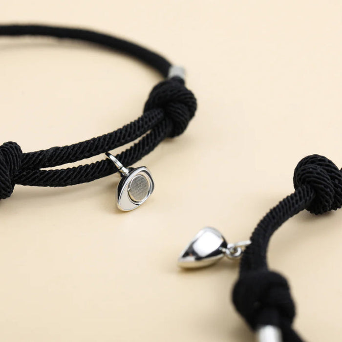 Heart Link Couple's Bracelets