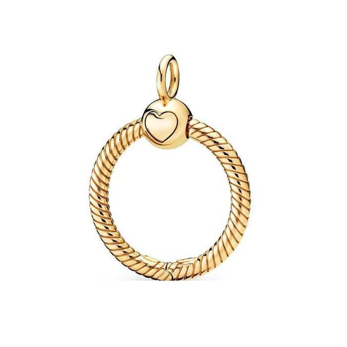 Golden Zircon Shiny Beads For Girl's & Women