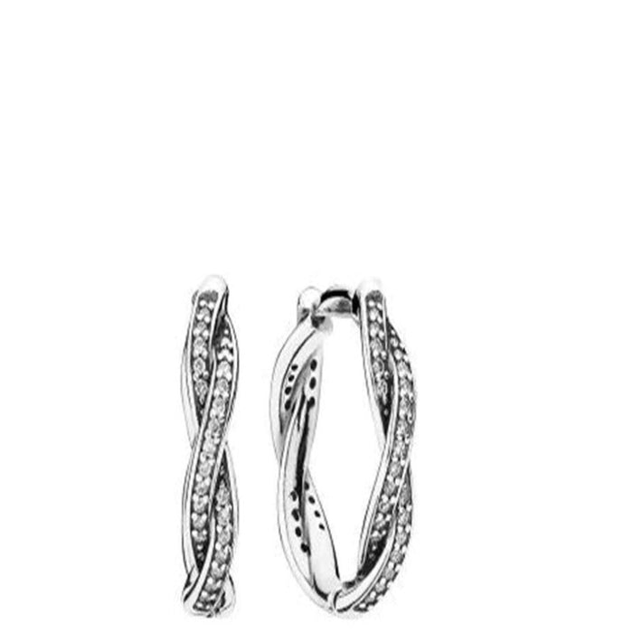 Sterling Silver Stud Women Jewelry Earrings