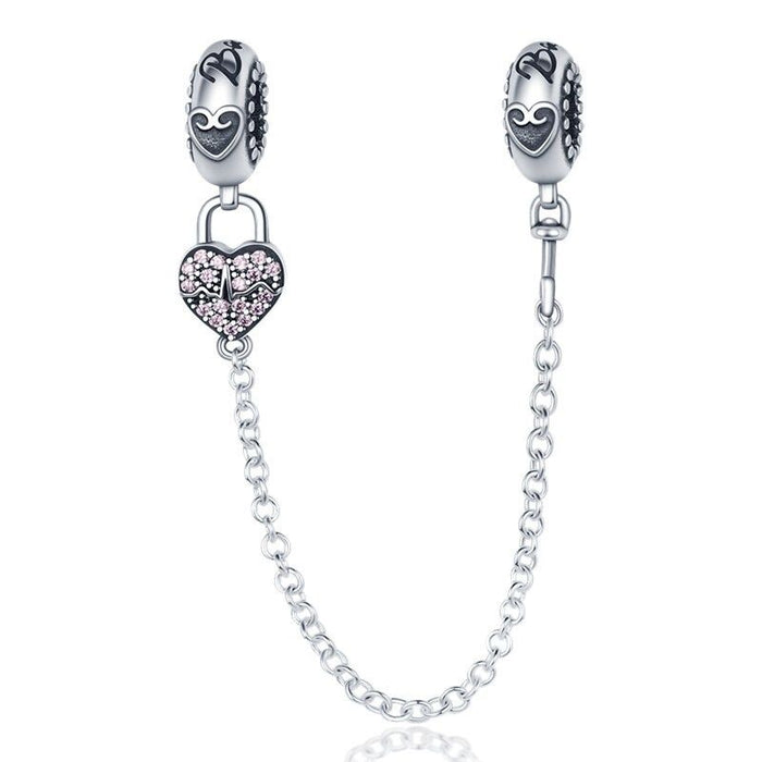 Sterling Silver Bracelets Charm Women Jewelry
