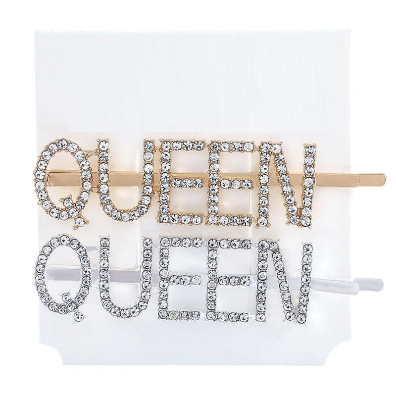 Letter Hair Clip Headwear For Women