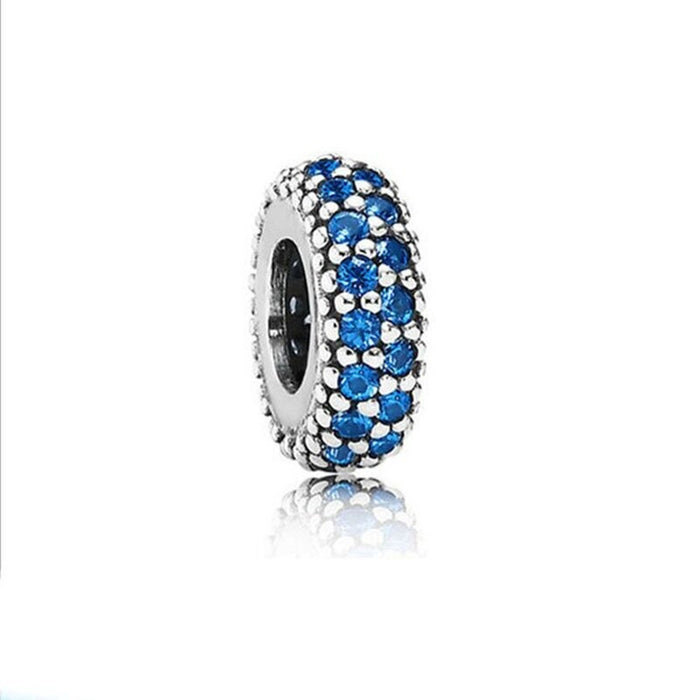 Sterling Silver Stylish Crystal Glass Beads For Women