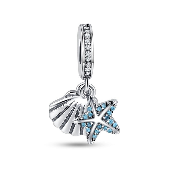 Silver Zircon Shiny Beads For Women & Girl's DIY Jewelry