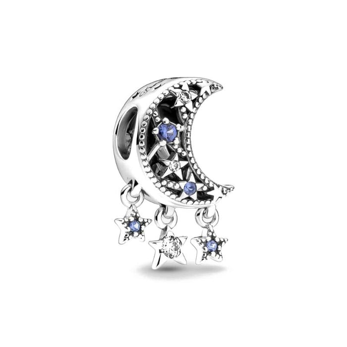 Sterling Silver Pendant Designer Stylish Beads Charms